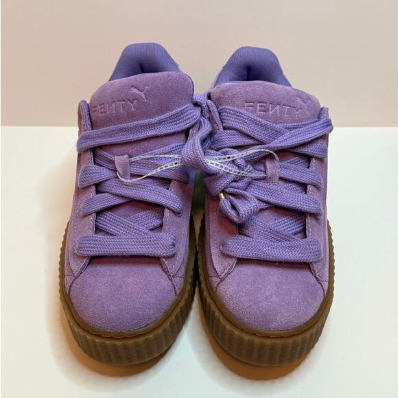 Puma Creeper Phatty Rihanna Fenty Lavender Burnt Red Women's sz: 71/5 NEW - Picture 3 of 8